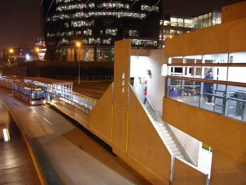 Bus station in San Isidro Bus station in San Isidro