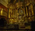 Altar of the San Pedro Church in Lima