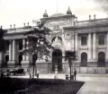 Old photograph of the Palacio del Congreso in Lima