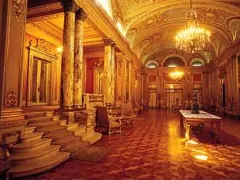 Beautiful Interior of the Presidential Palace in Lima, Peru