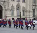 Changing of the Guards at the Presidential Palace in Lima, Peru