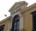 Exterior view of the Casa de la Moneda (The House of Money), Lima