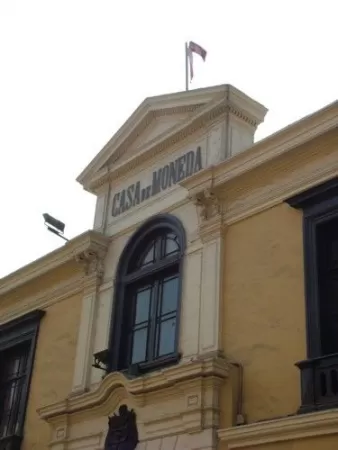 Exterior view of the Casa de la Moneda (The House of Money), Lima Exterior view of the Casa de la Moneda (The House of Money), Lima