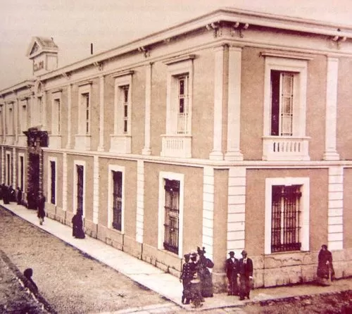 Old photograph Casa de la Moneda, Lima Old photograph Casa de la Moneda, Lima