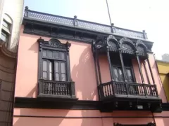Balcony of the Casa L&#039;Eau Vive