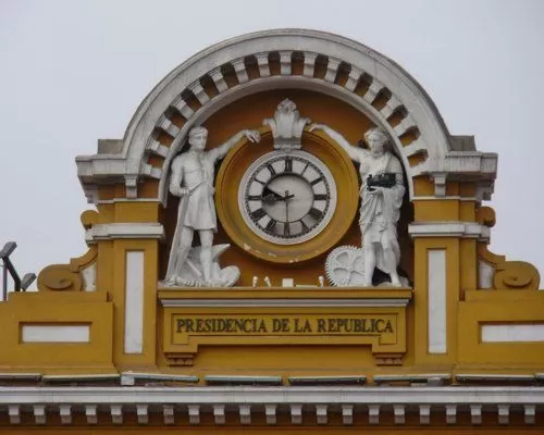 Exterior View of the Casa de la Literatura, once Lima's train station (Estacion de Desamparados) Exterior View of the Casa de la Literatura, once Lima's train station (Estacion de Desamparados)