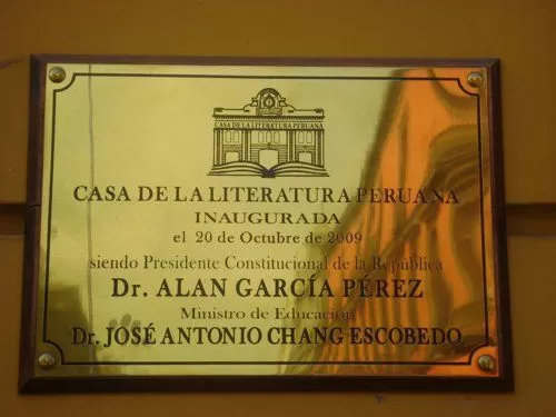 Casa de la Literatura, Lima Casa de la Literatura, Lima