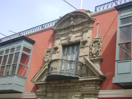 Exterior view of the Casa de Pilatos in Lima Exterior view of the Casa de Pilatos in Lima