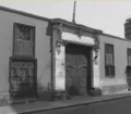 Old photograph of Casa de las Trece Monedas, Lima