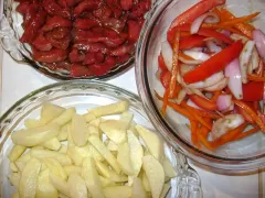 Lomo Saltado - Preparation