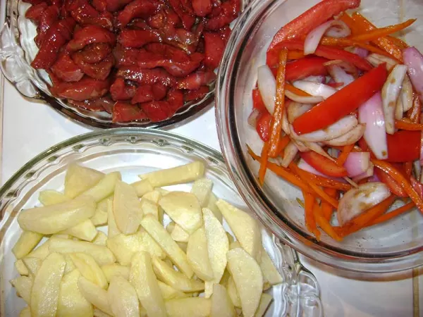 Lomo Saltado - Preparation Lomo Saltado - Preparation