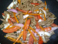 Lomo Saltado - Preparation