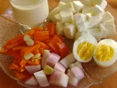 Salsa Huancaina – Huancaina Sauce - preparation