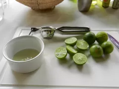 Chilcano is really easy prepared in no time. Using freshly pressed lime juice and high quality Pisco ensures the characteristic refreshing taste and flavor of an original Chilcano.