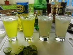 Fill up with Ginger Ale and toss in some slices of lime