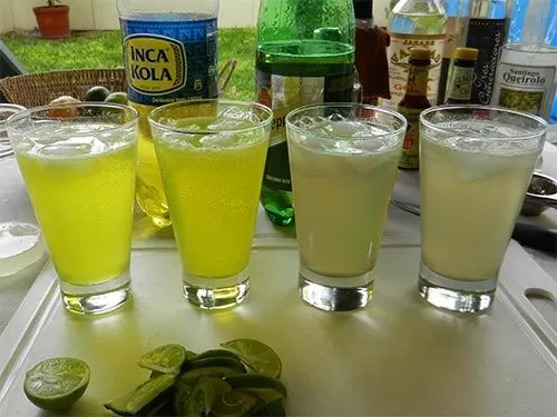Fill up with Ginger Ale and toss in some slices of lime Fill up with Ginger Ale and toss in some slices of lime