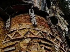 Impressive insight in the architectural style of the Chachapoya culture at Gran Pajaten in Peru