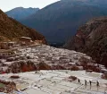 A beautiful scenery surrounds the Salt Ponds of Maras in Peru; photo: Dado Galdieri / Bloomberg