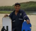 Sand boarding at the Moron Lagun; photo: infoturperu