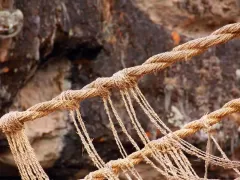 Traditional rebuilding of the Q’eswachaka Bridge