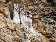 Inside the sarcophagi the Chachapoya civilization burried the highest members of their society