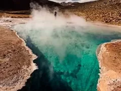 Valley of the Geysers in Candarave, Tacna; photo: Instagram