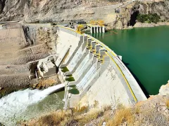 Hydroelectric power plant Cerro del Aguila at the Mantaro River in Huancavelica