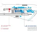 Map of expansion project under way at Jorge Chavez Airport