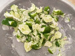 Preparation of Peruvian lemonade