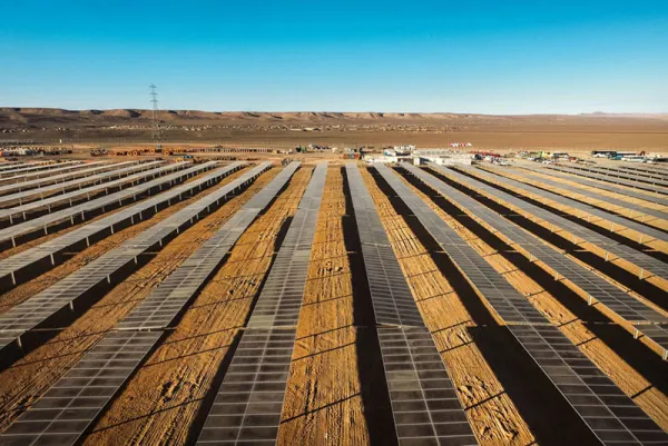 Solar power plant Rubi in Moquegua, Peru