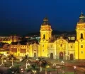 Cathedral of Lima by night