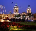 Cathedral of Lima by night