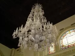 Amazing Chandelier inside the Presidential Palace in Lima, Peru