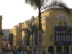 Exterior of the Municipal Palace in Lima, Peru