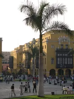 Exterior of the Municipal Palace in Lima, Peru Exterior of the Municipal Palace in Lima, Peru