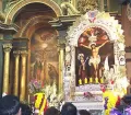 Lord of Miracles (Señor de Milagros)  at Nazarenas Church