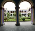 Patio of San Agustin Church in Lima