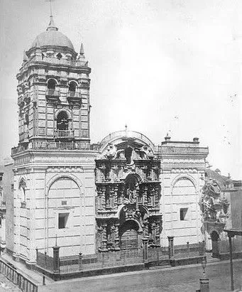 San Agustin Church in 1874 San Agustin Church in 1874
