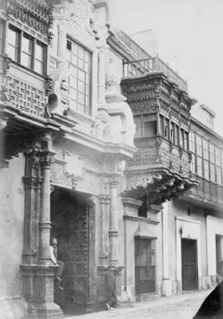 Palacio Torre Tagle in yesteryears