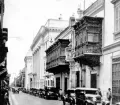 Old photograph of the Torre Tagle Palace