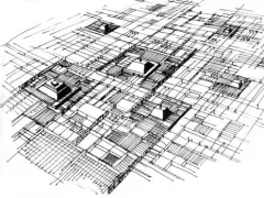 Hypothetical reconstruction of Cajamarquilla