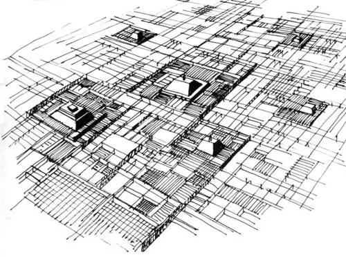Hypothetical reconstruction of Cajamarquilla Hypothetical reconstruction of Cajamarquilla