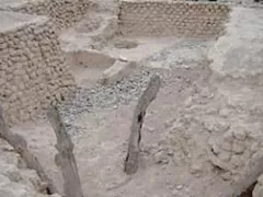 Huaca Huallamarca (Pan de Azucar) in San Isidro, Lima