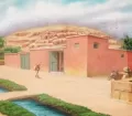 Reconstruction of the ancient city of Maranga