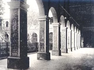 Santo Domingo Convent in Lima in 1924 Santo Domingo Convent in Lima in 1924