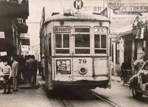 Electricity Museum in Lima - old electric train