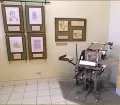 Graphic Museum El Peruano Lima - typesetting machine
