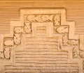 Wall decoration at the archaeological complex of Chan Chan in northern Peru