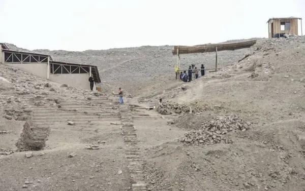Huaca Garagay in Lima Huaca Garagay in Lima