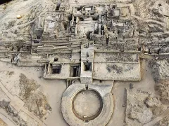 Ancient city of Caral, Lima, Peru